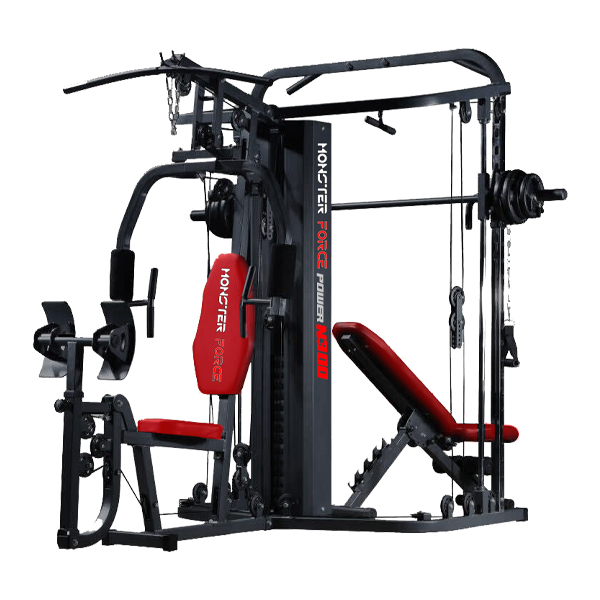 Monster force โฮมยิม 2.5 สเตชั่น & สมิทแมชชีน Home Gym 2.5 Station & Smith Machine N300
